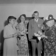 Theodore McKeldin, second from right. Paul Henderson, 1954. MdHS, HEN.00.B1-078.