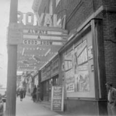Royal Theatre. 1329 Pennsylvania Avenue, Baltimore, circa 1949. Paul Henderson, HEN.00.B1-001.