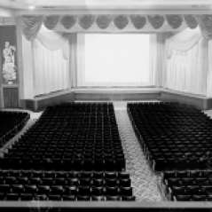 Interior view of theater. Auditorium seating. Regent Theatre, 1619 Pennsylvania Avenue, Baltimore, circa 1948. Paul Henderson, HEN.00.B1-033.